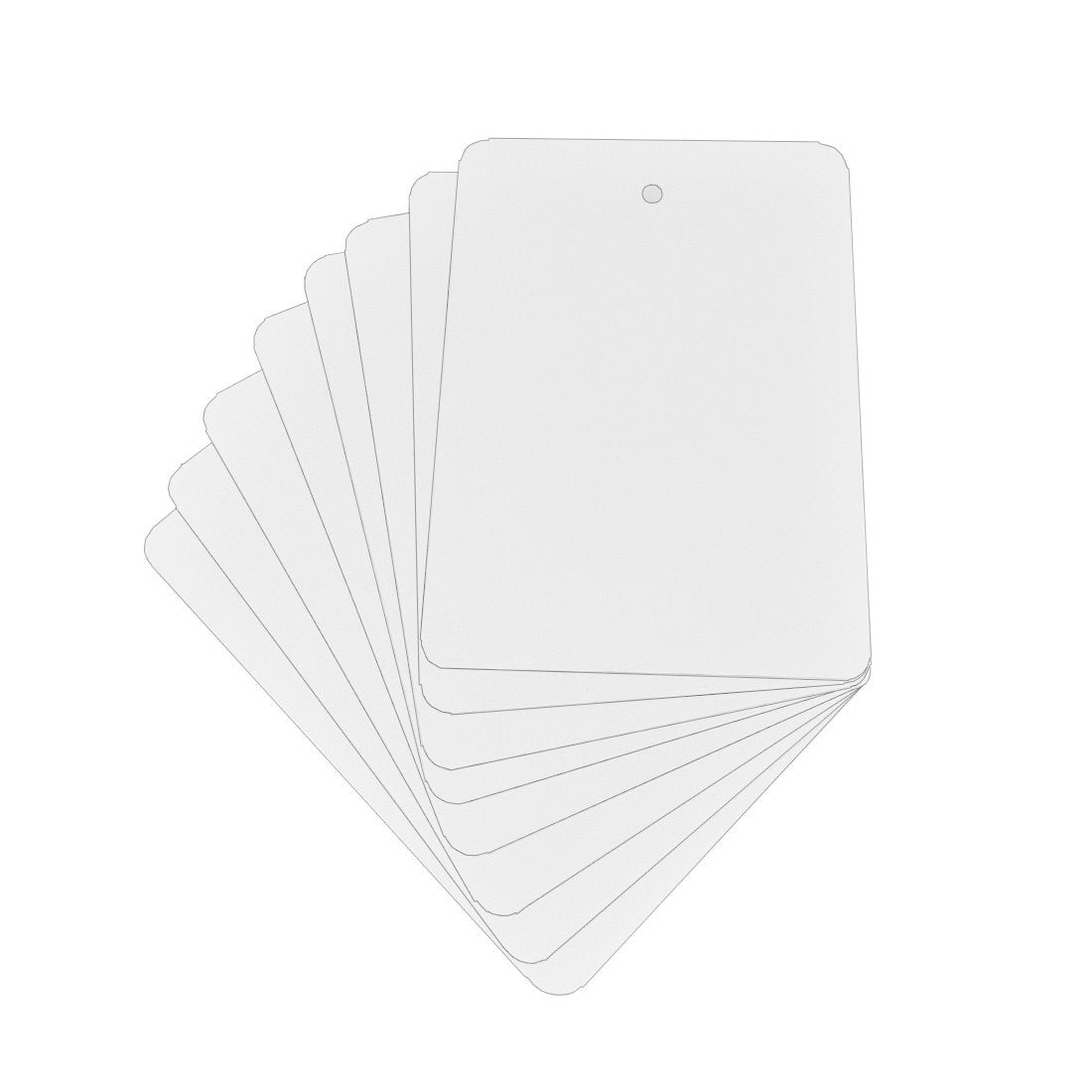 Anhängeetiketten 74,2x105mm PET