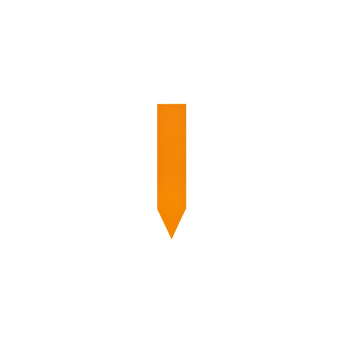 Stick-ins 13x60mm 350µ PVC, Orange
