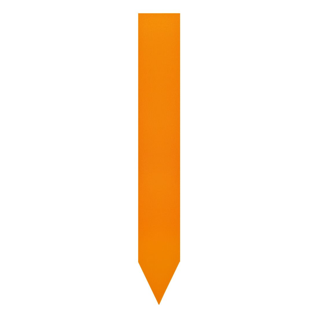 Stecketiketten 20x140mm 350µ PVC Orange