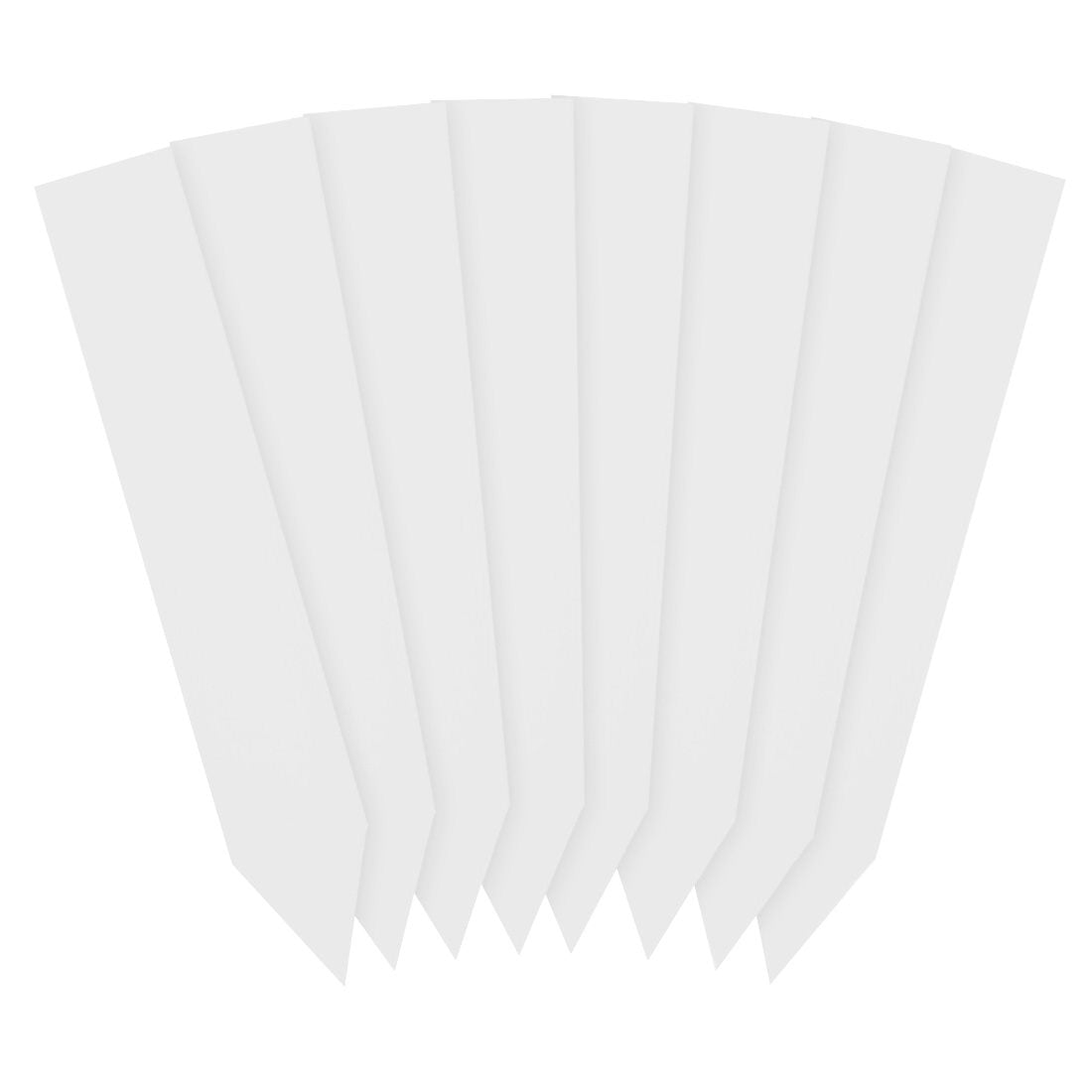 Stecketiketten 20x120mm600µ PVC, Weiß