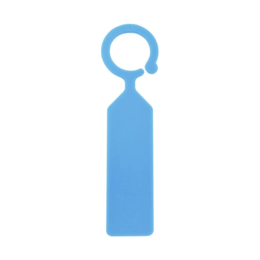 Hanging plant tag 24x110mm PVC, Light blue