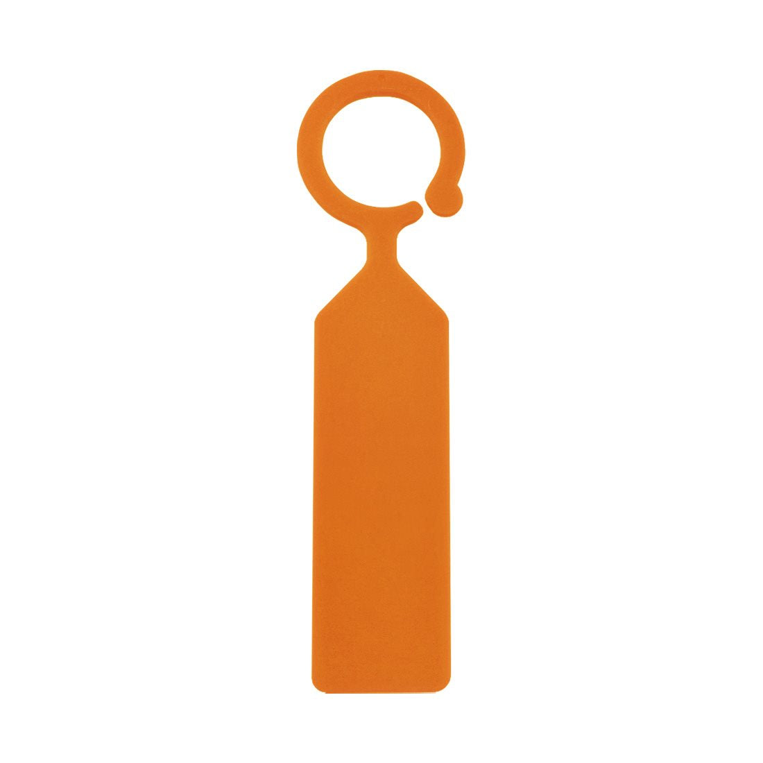 Anhängeetiket 24x110mm PVC, Orange