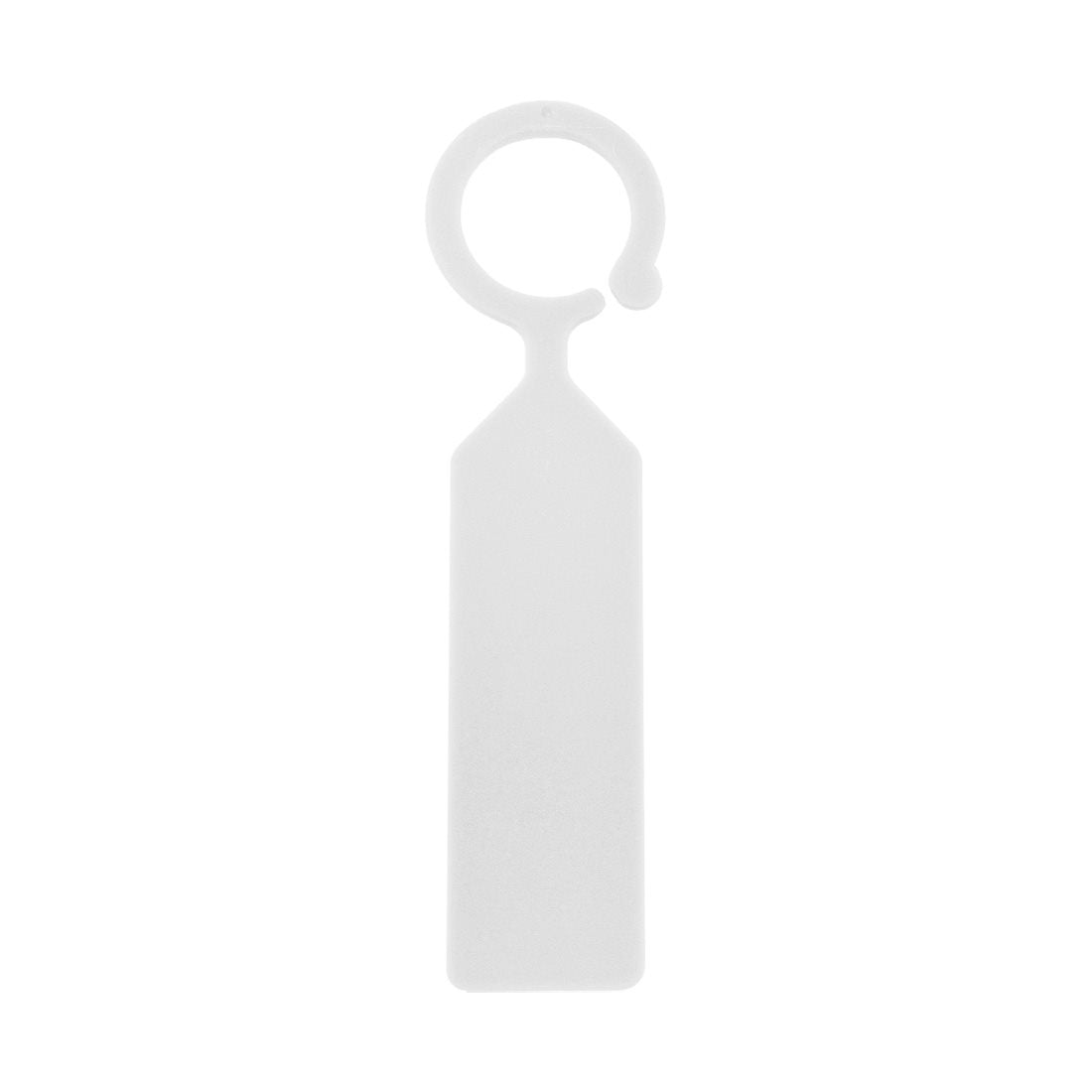 Anhängeetiket 24x110mm PVC, Weiß