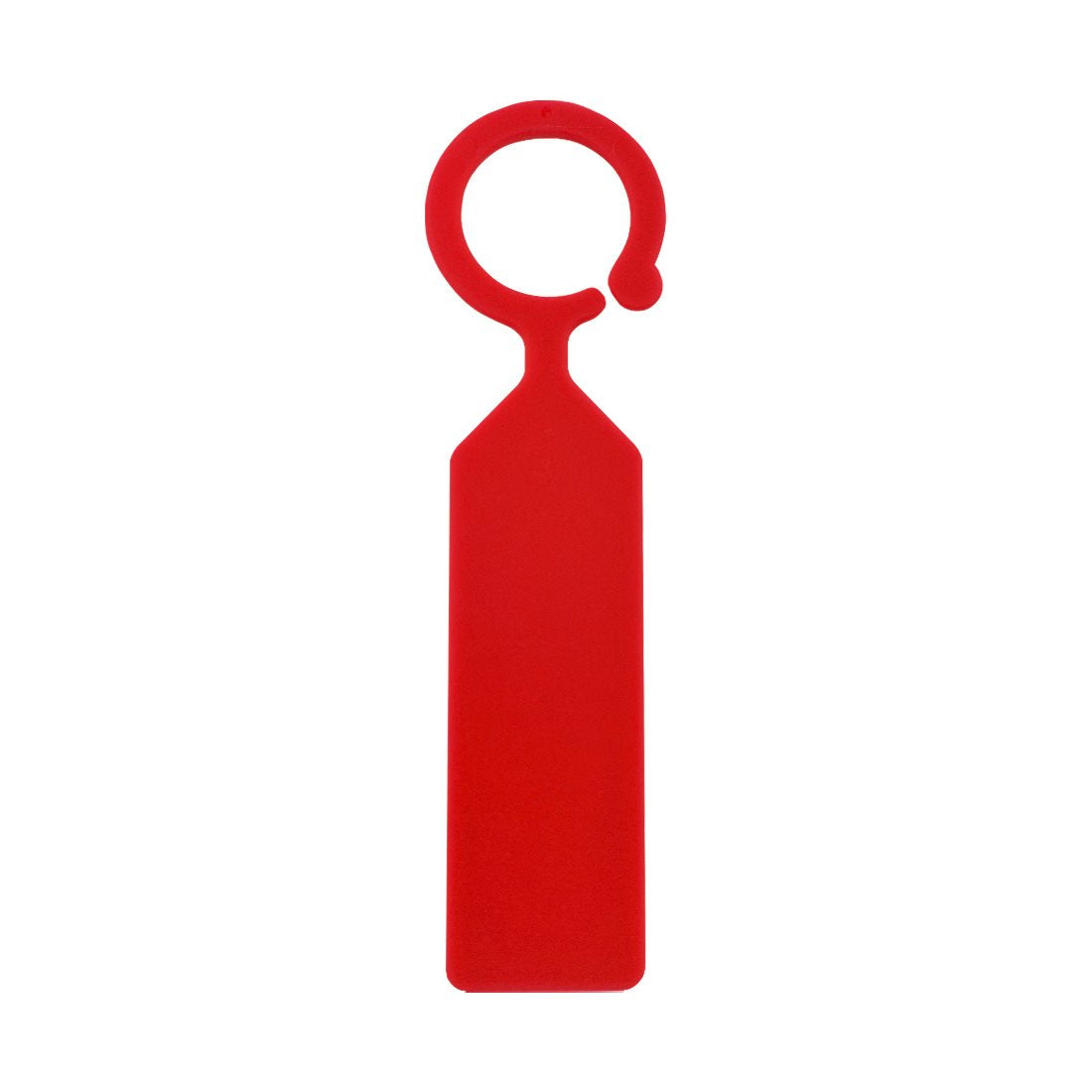 Anhängeetiket 24x110mm PVC, Rot