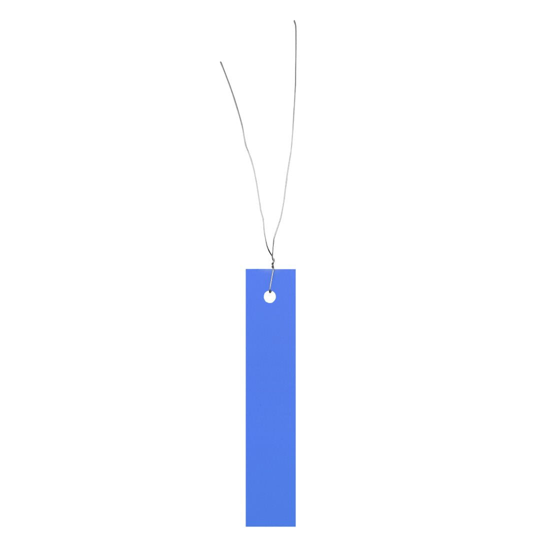 Anhängeetiket 18x100 PVC Blau
