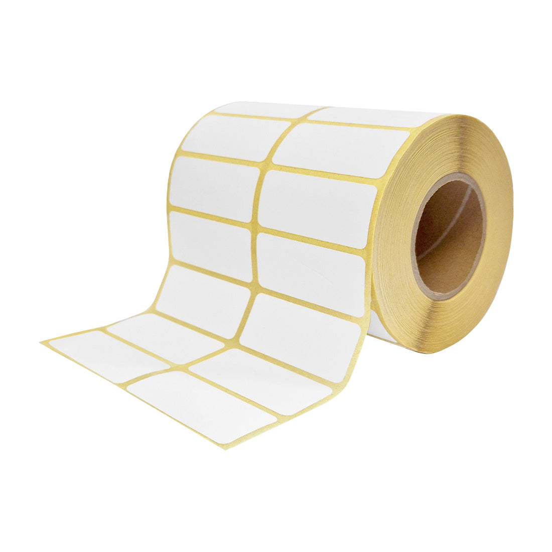 Selbstklebeetiketten 50x25mm HDPE, Weiß