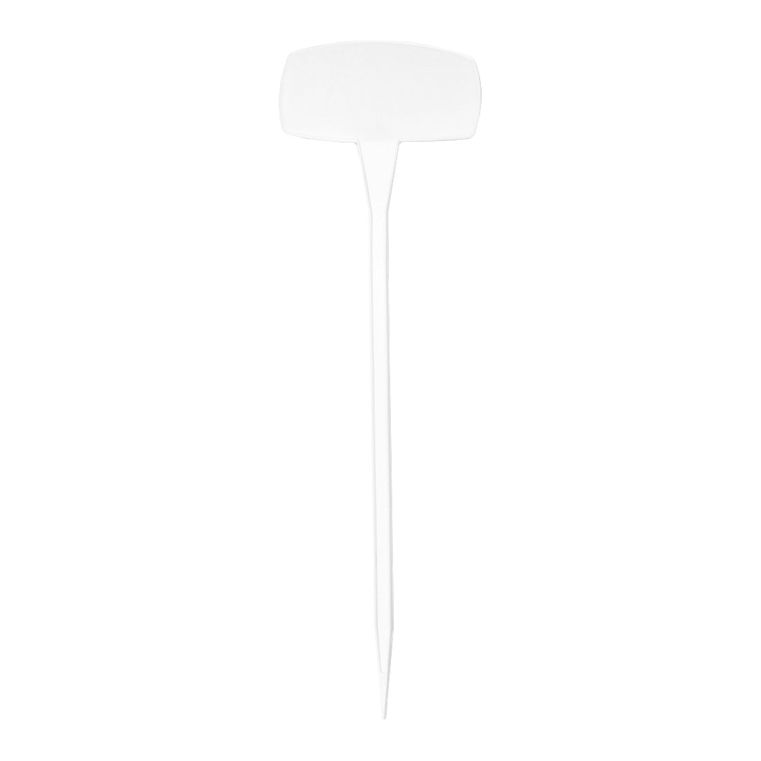 Plant stake label 150x500mm PS, White