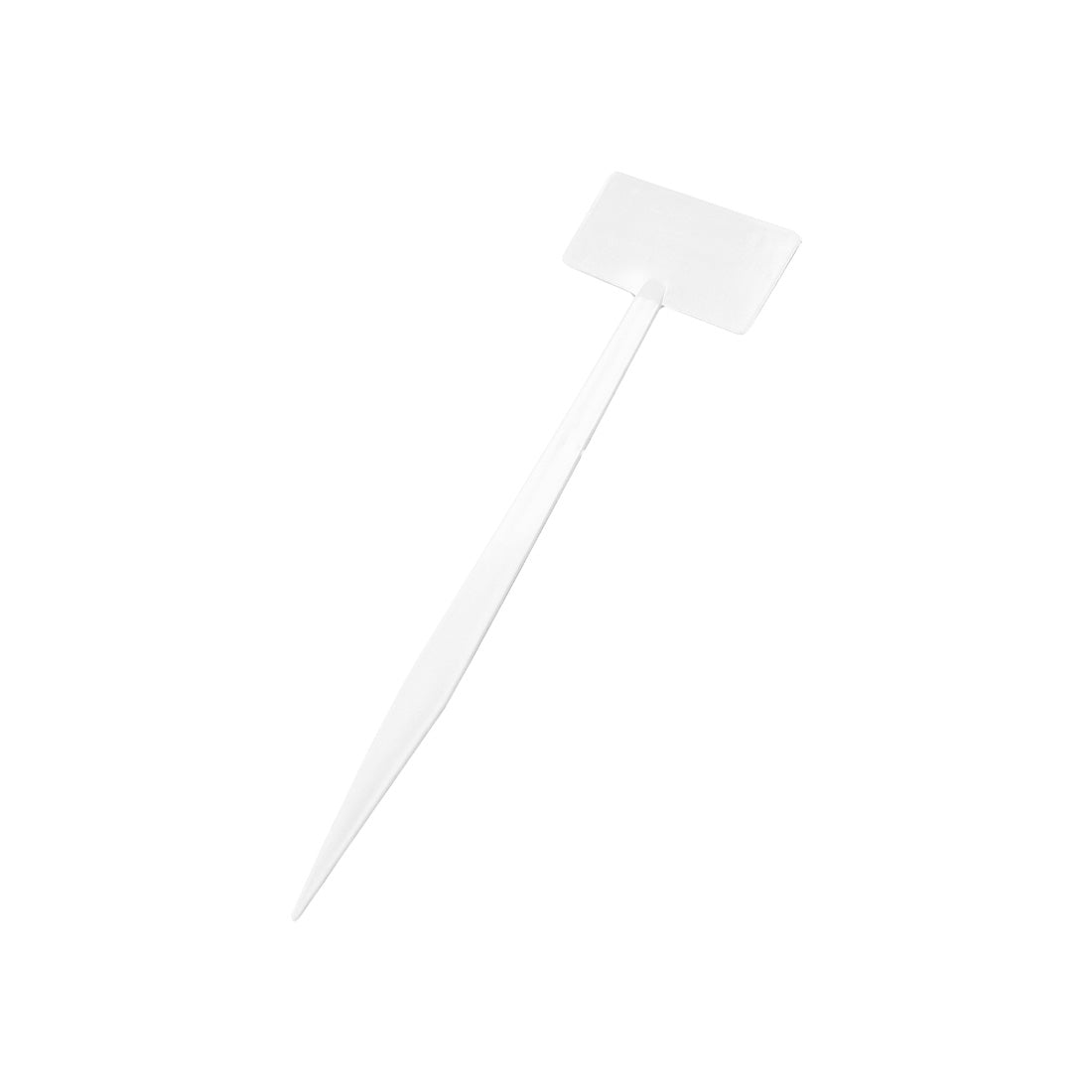 Plant stake label 100x360mm PS, White
