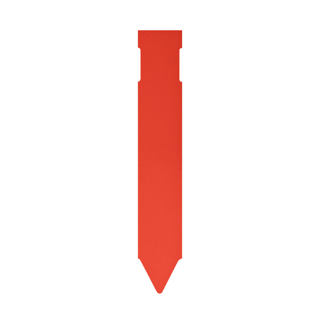 Stick-ins 17x100mm 350µ PVC, Red