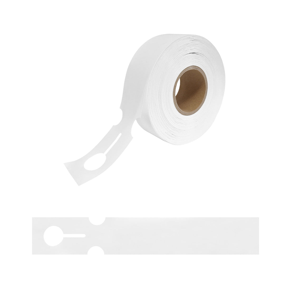Schlaufenetiketten 215x35mm HDPE, Weiß