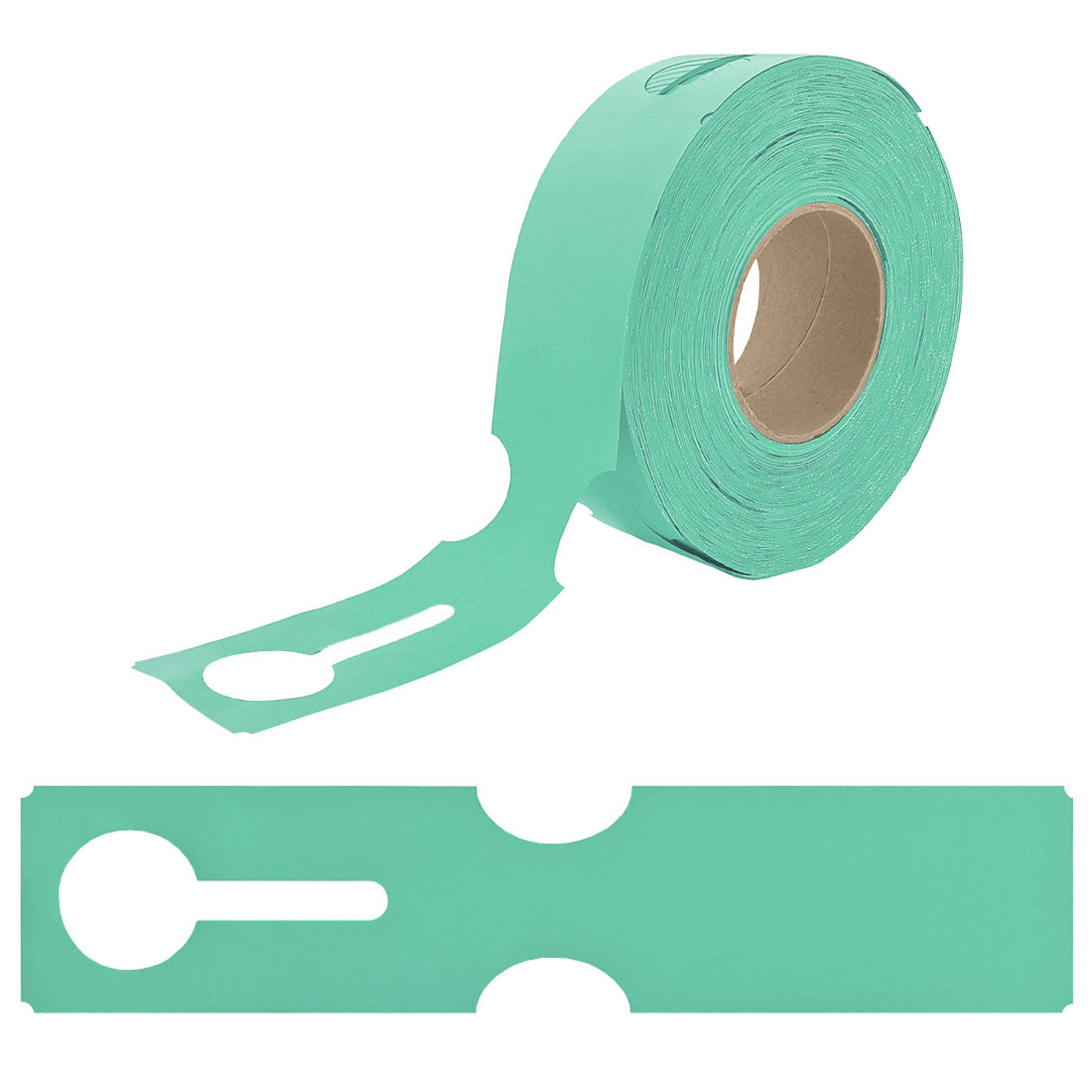 Schlaufenetiketten 273x59mm HDPE, Grün