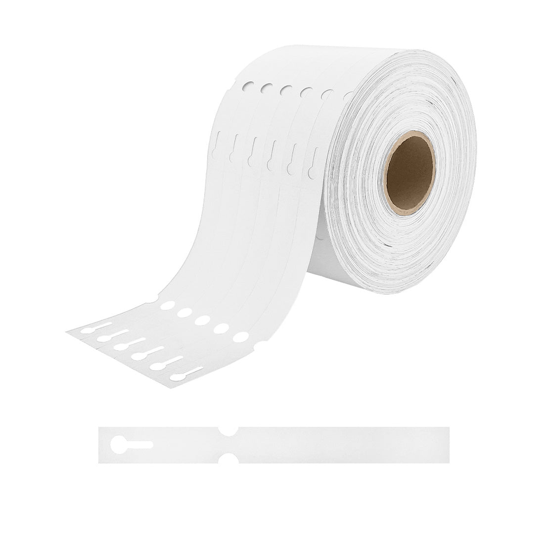 Loop lock labels 160x17mm HDPE