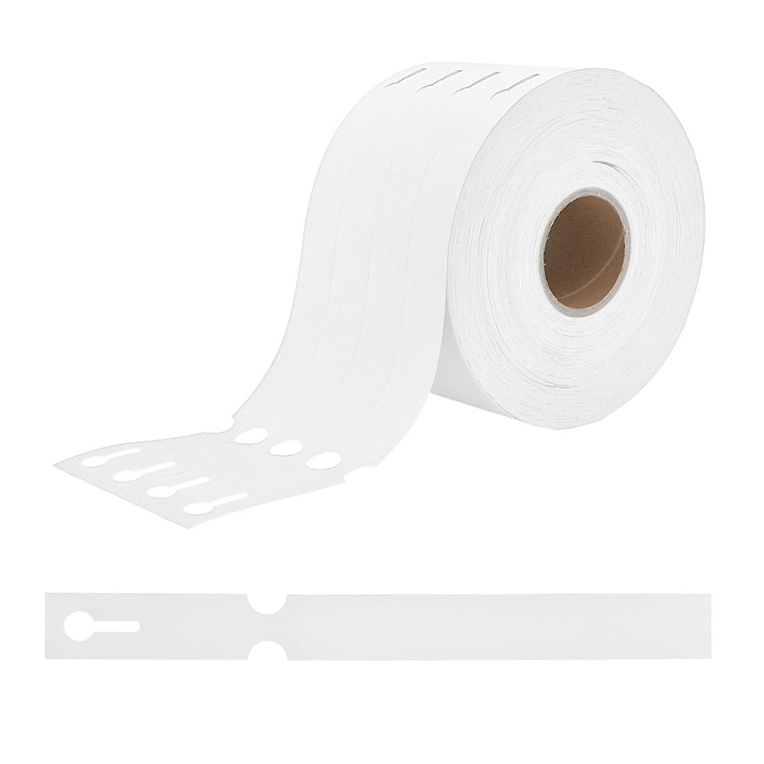 Schlaufenetiketten 250x25mm HDPE, Weiß