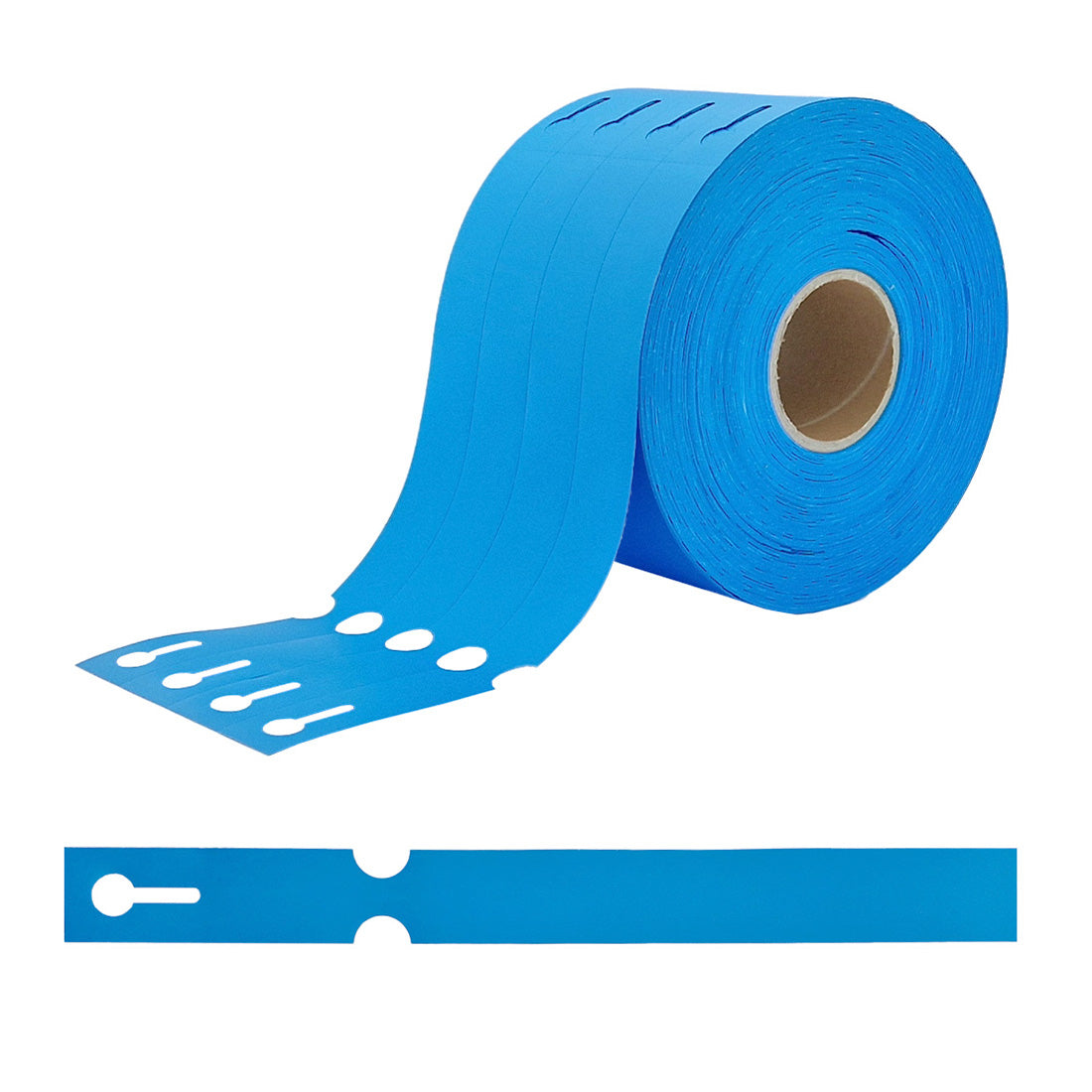 Schlaufenetiketten 250x25mm HDPE, Blau