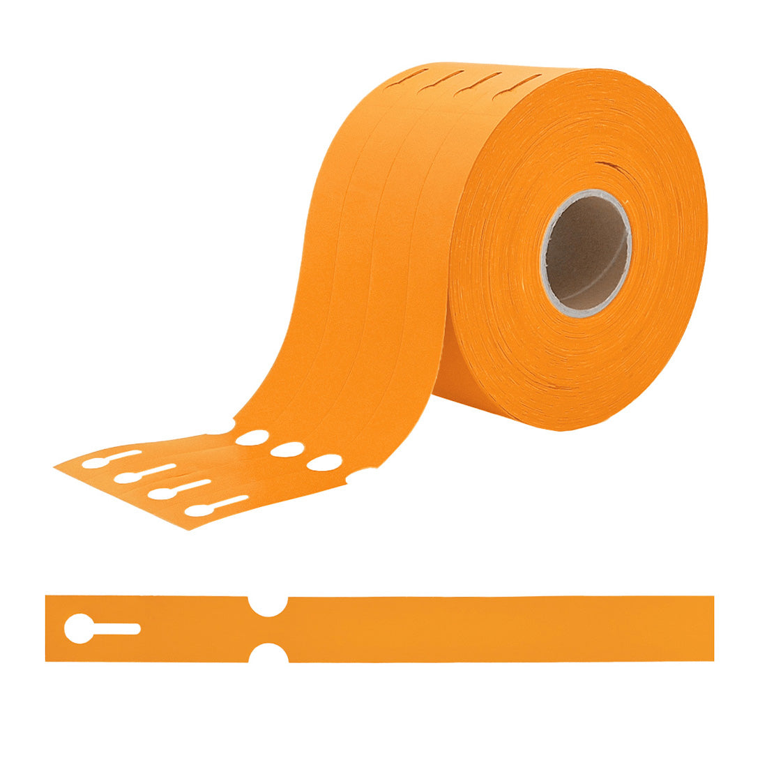 Loop lock labels 250x25mm HDPE