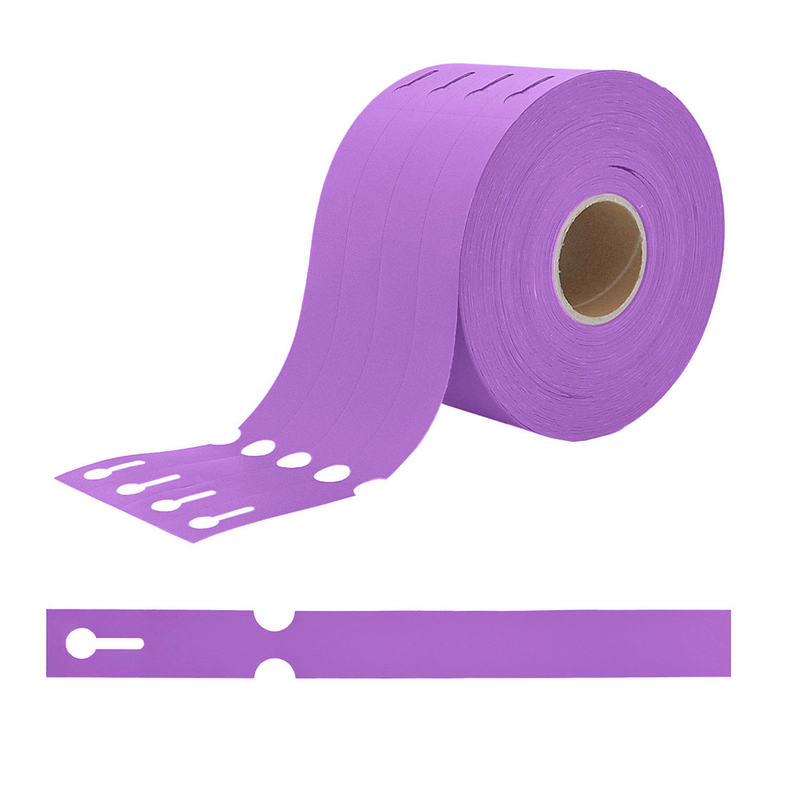 Schlaufenetiketten 250x25mm HDPE, Lila