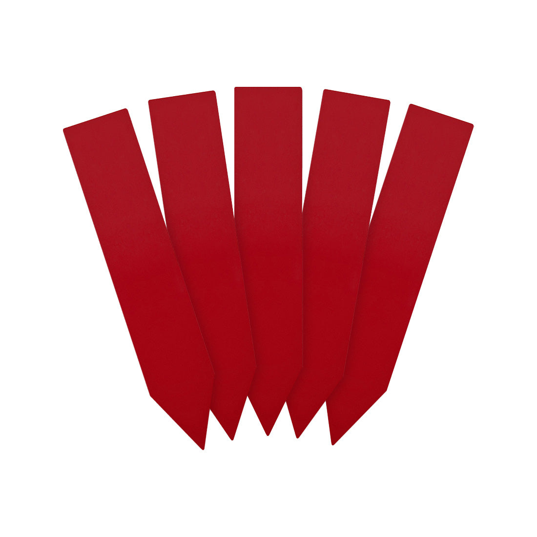 Stecketiketten 20x100mm 400µ PVC, Rot