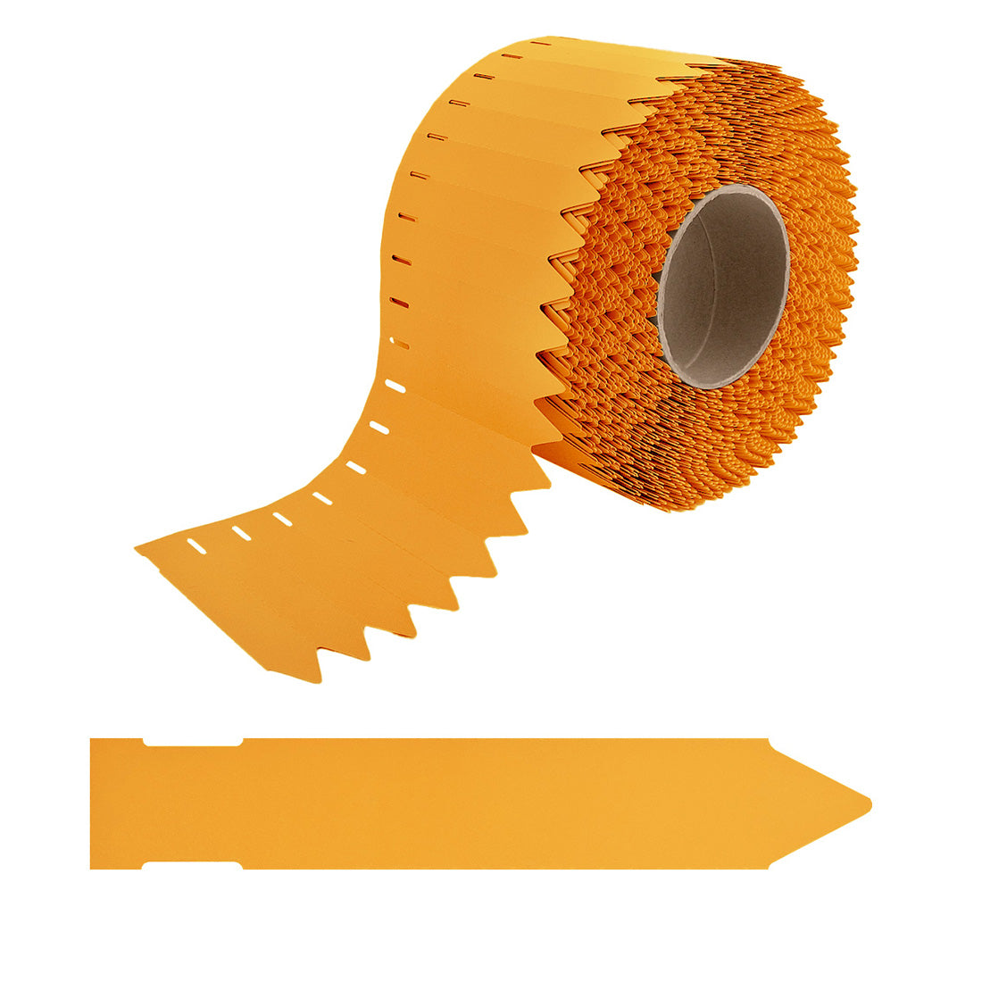 Stecketiketten 25x120mm 350µ PVC, Orange