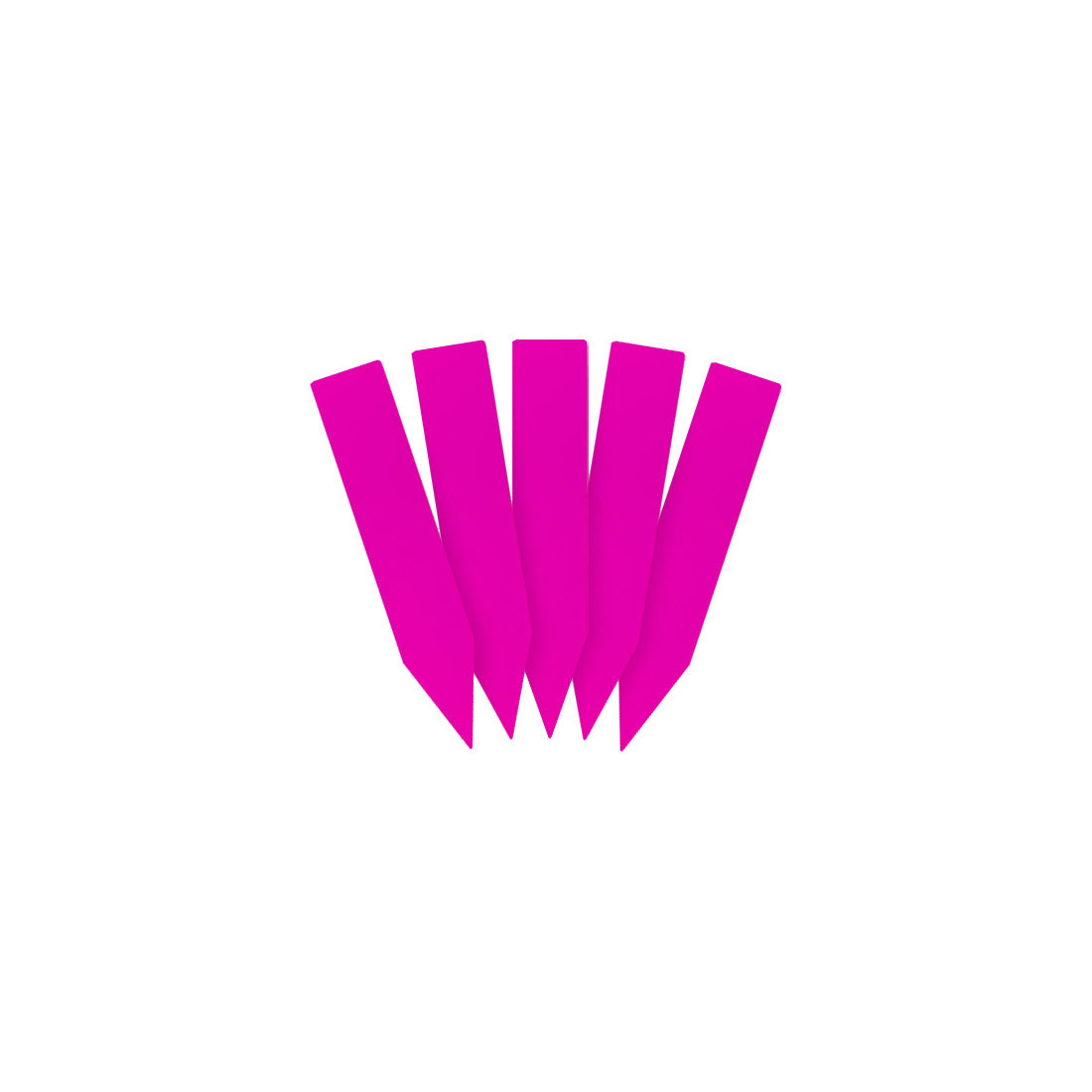Stecketiketten 10x50mm 1000µ PVC, Pink