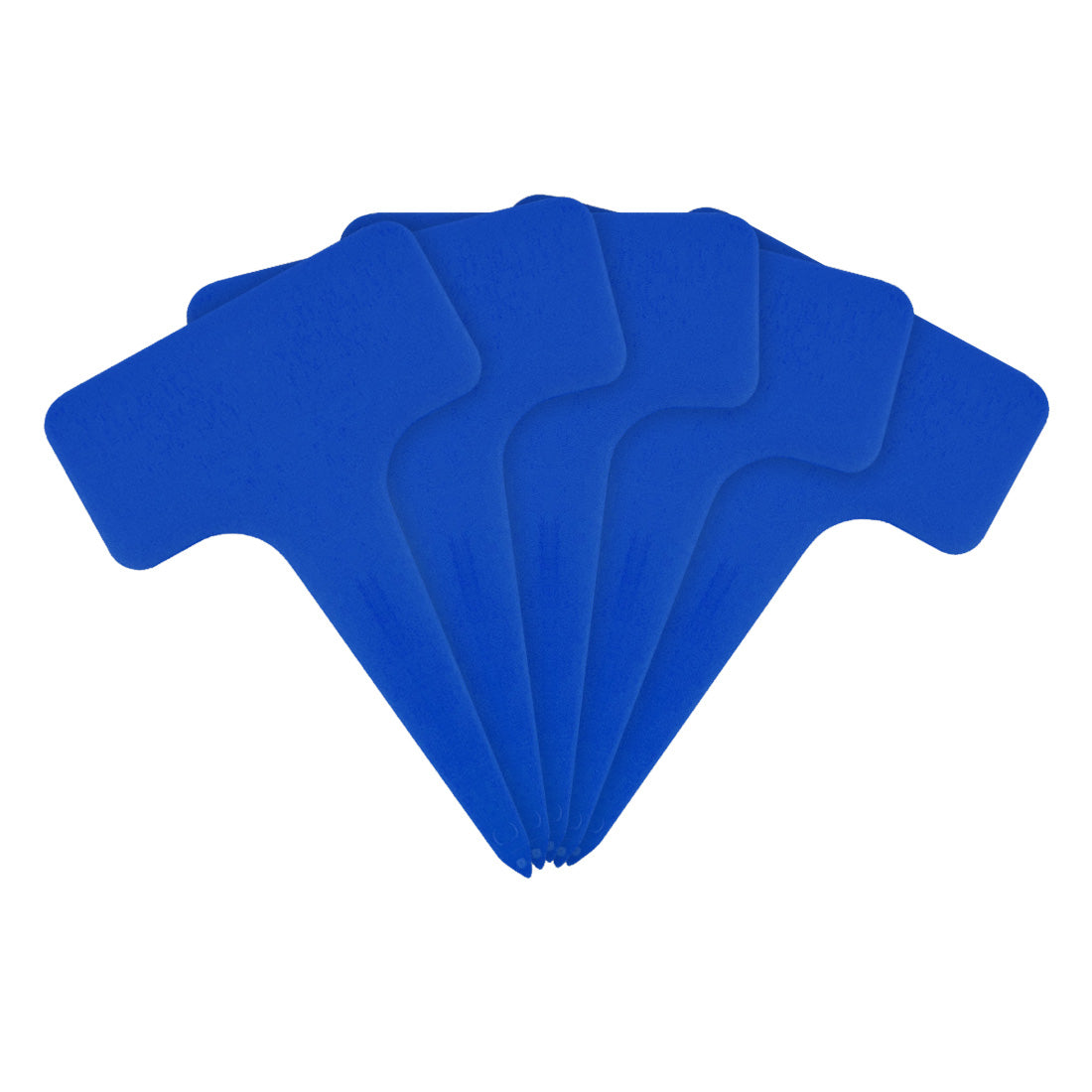 Stecketiketten 60x96mm 1000µ PVC, Dunkelblau