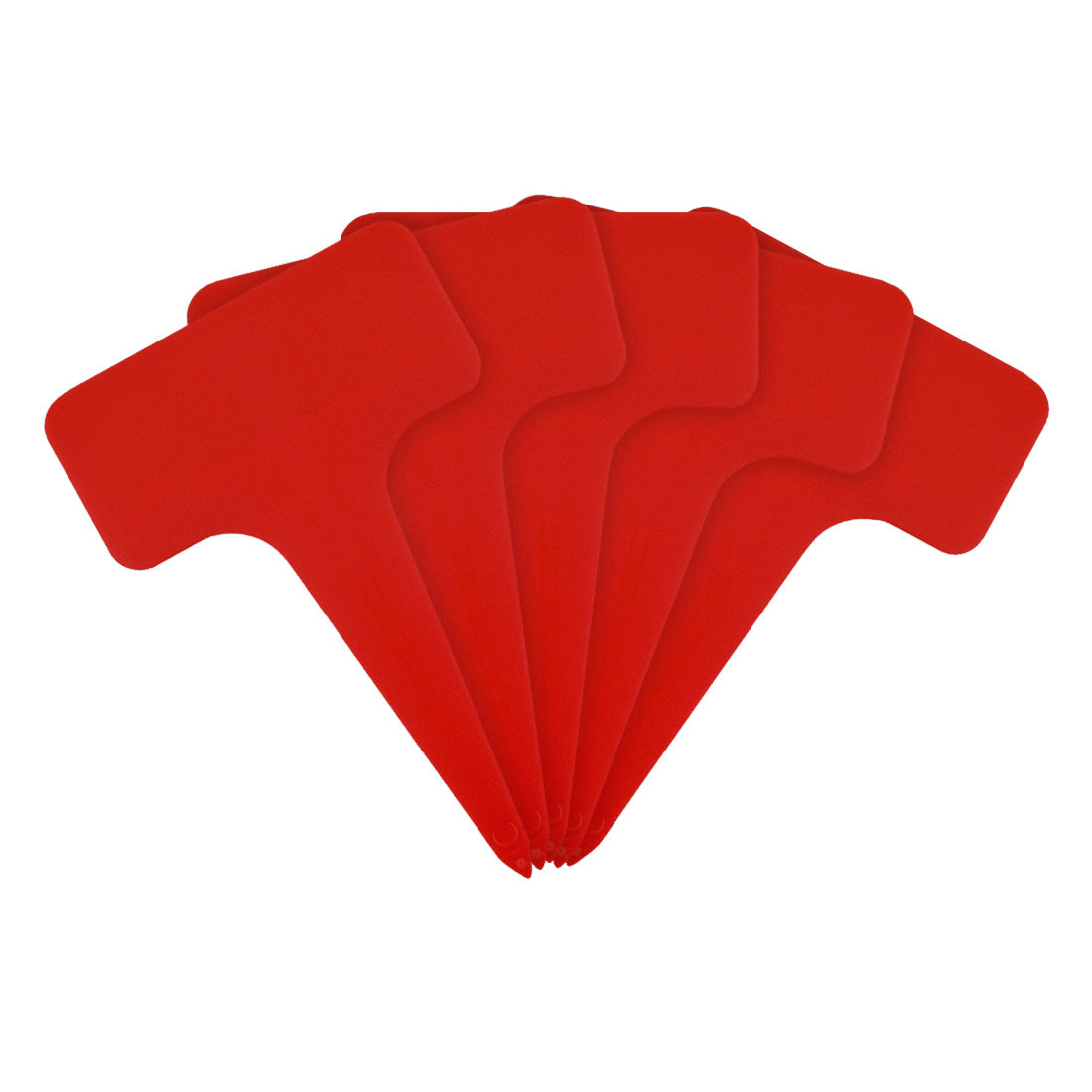 Stecketiketten 60x96mm 1000µ PVC Rot