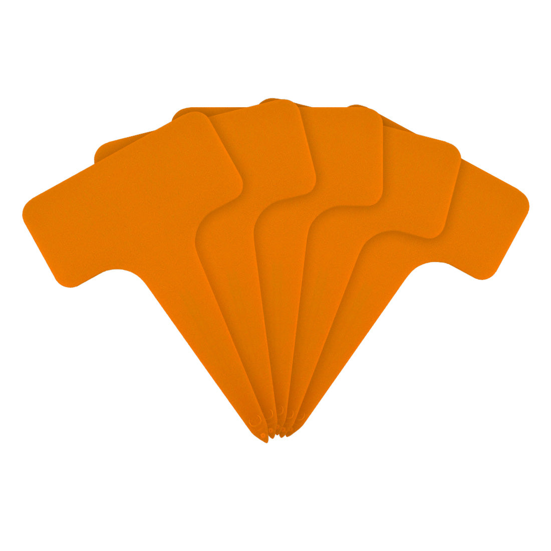 Stecketiketten 60x96mm 1000µ PVC, Orange