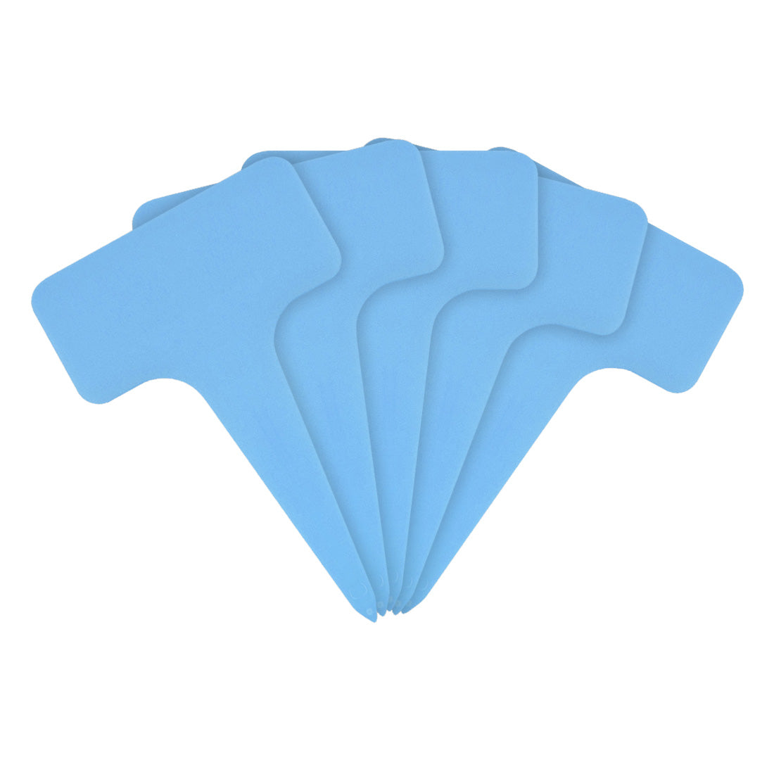 Stecketiketten 60x96mm 1000µ PVC, Hellblau