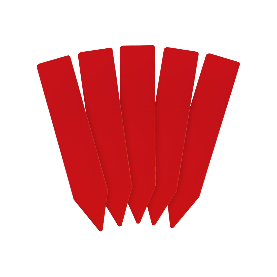 Stick-ins 18x100mm 1000µ PVC, Red