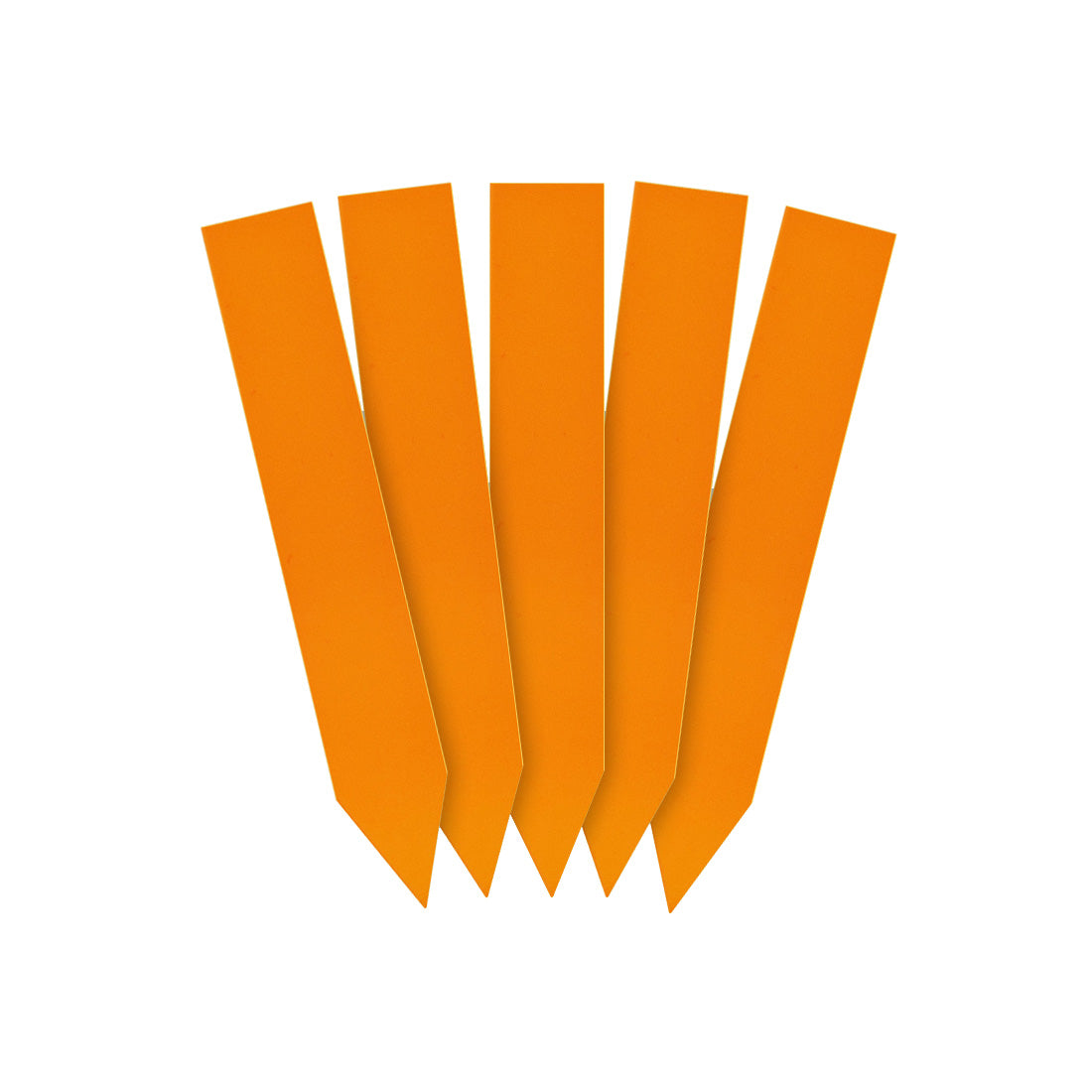 Stecketiketten 16x100mm 350µ PVC Orange