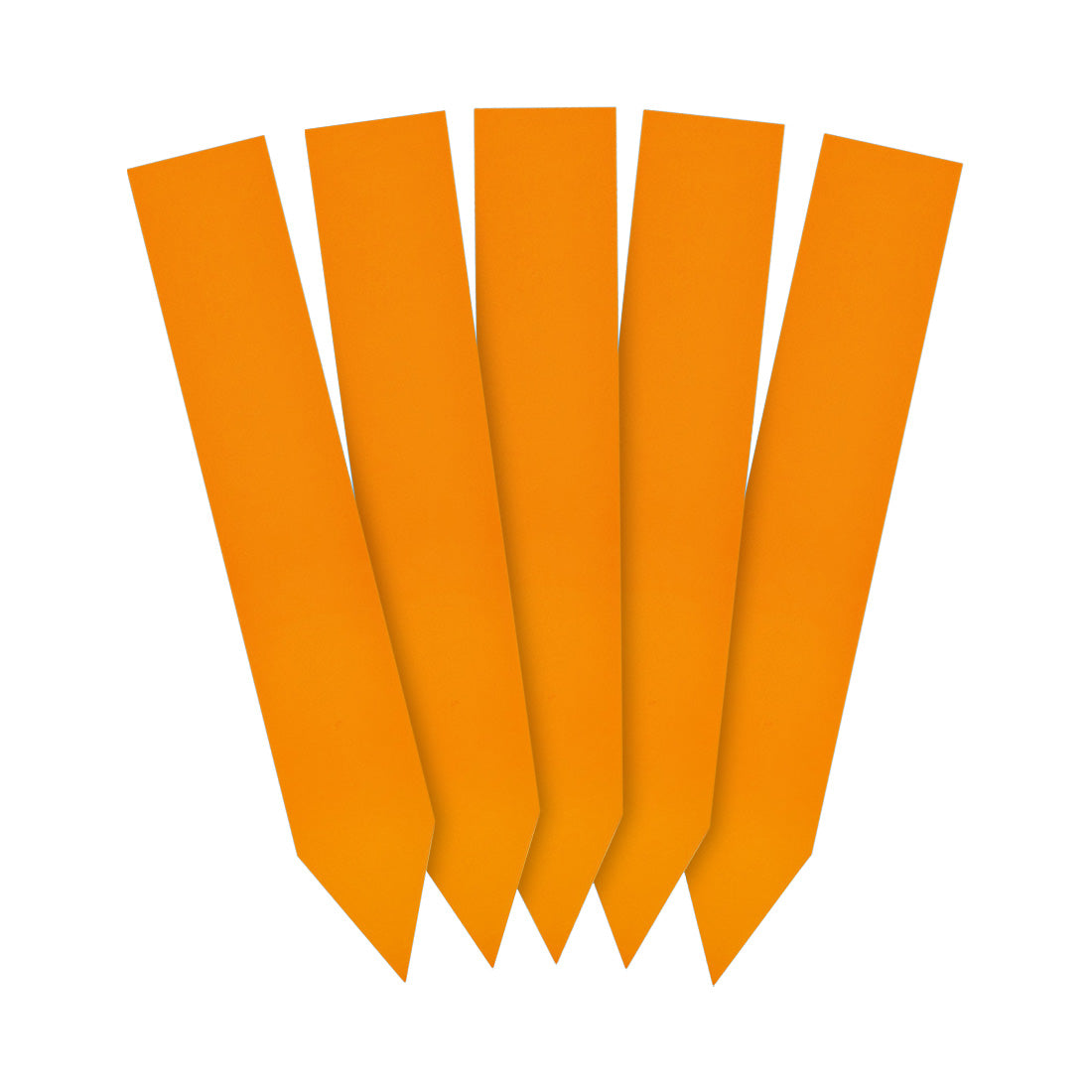 Stecketiketten 20x120mm 350µ PVC, Orange