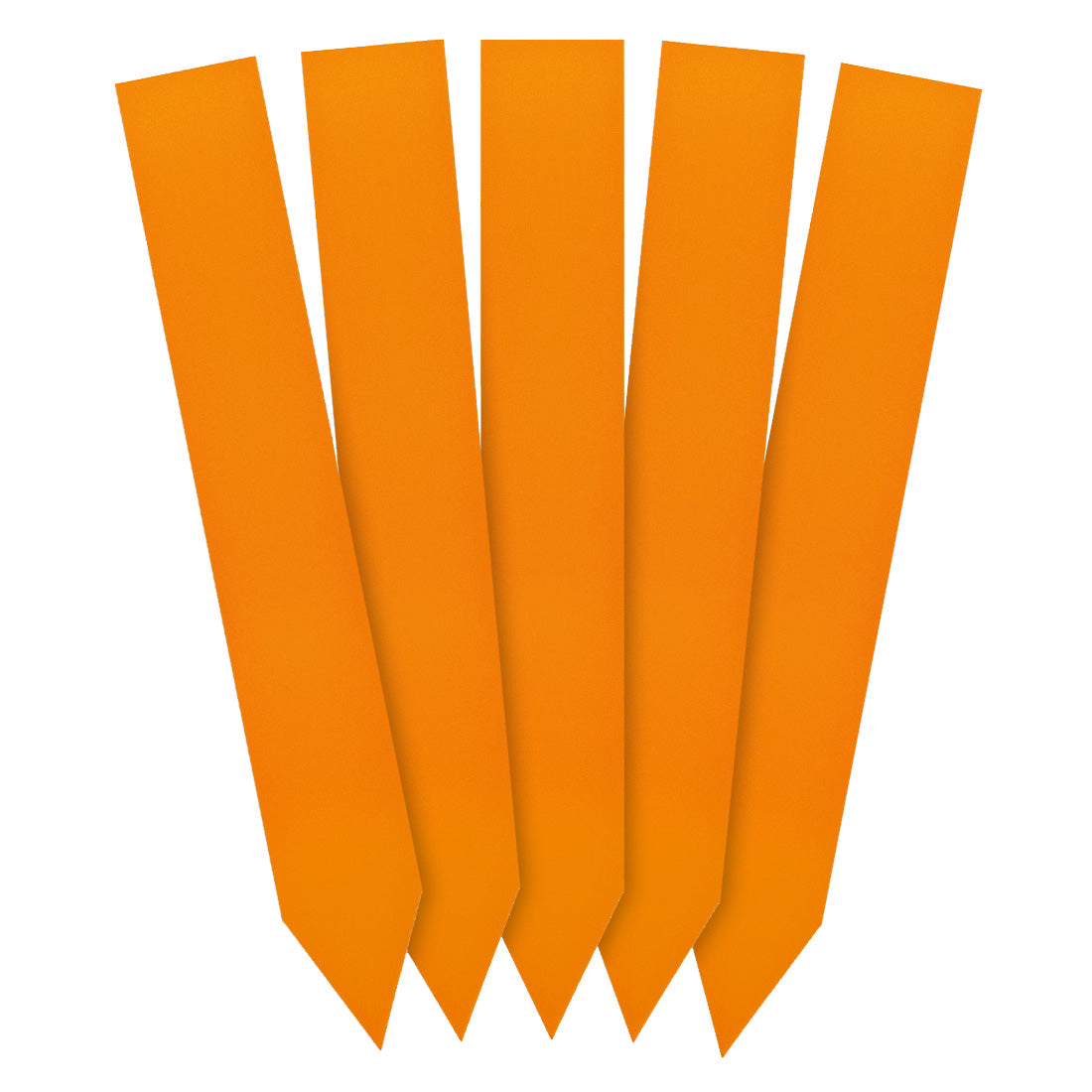 Stecketiketten 20x140mm 350µ PVC Orange