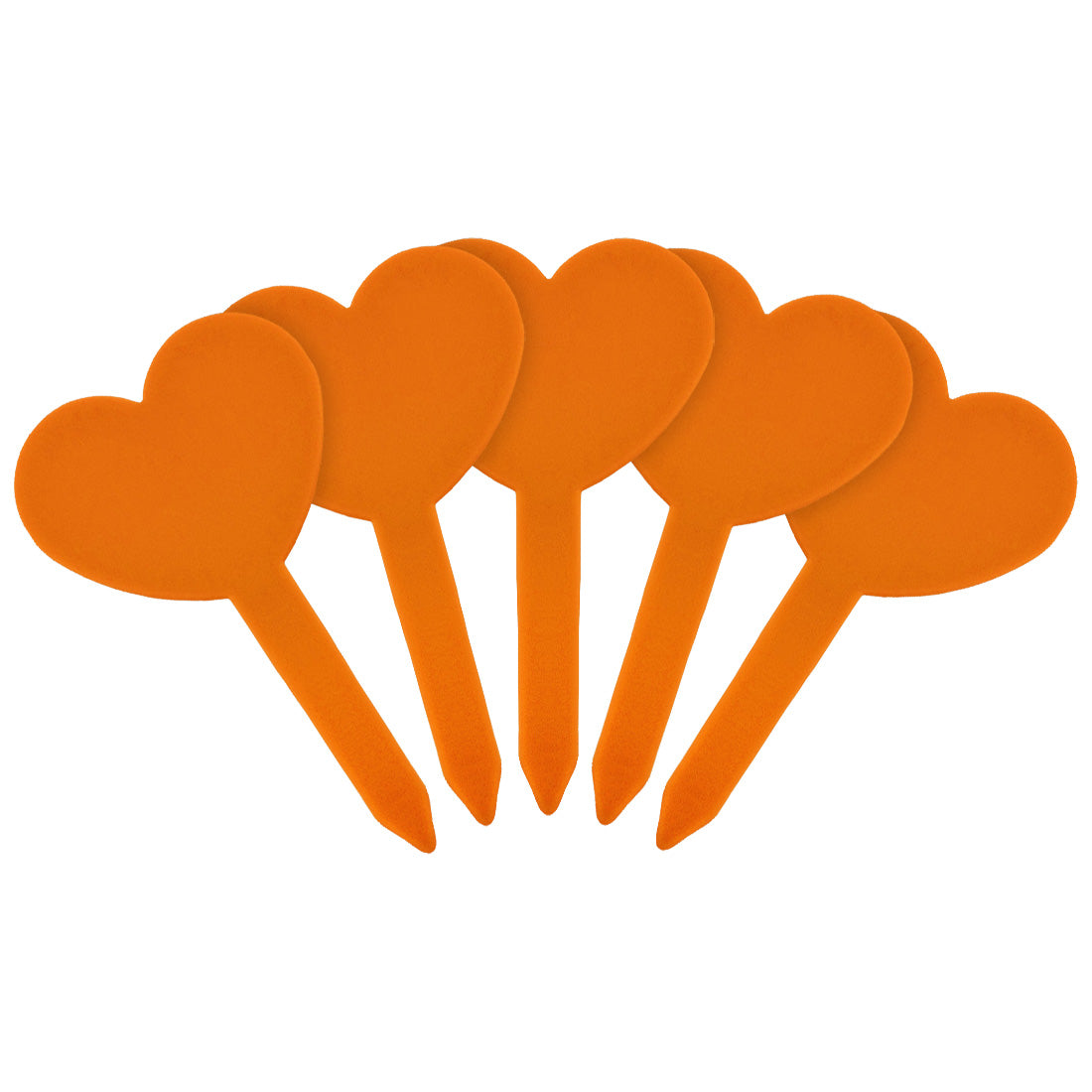 Stecketiketten 46x82mm 1000µ PVC, Orange