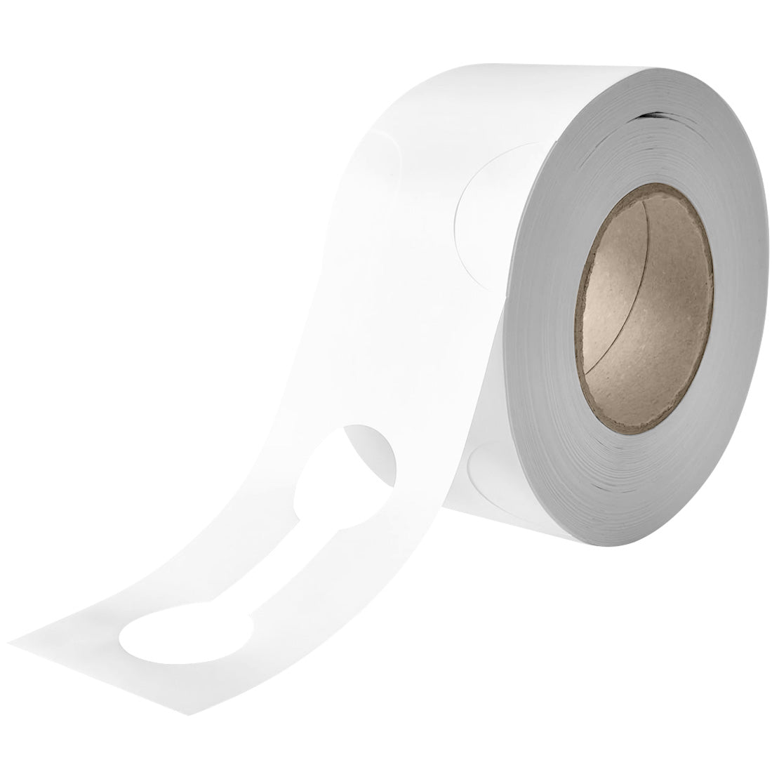 Schlaufenetiketten 400x75mm HDPE, Weiß