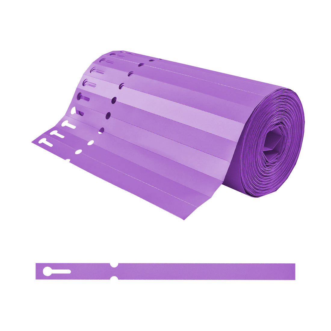 Schlaufenetiketten 200x13mm HDPE, Lila